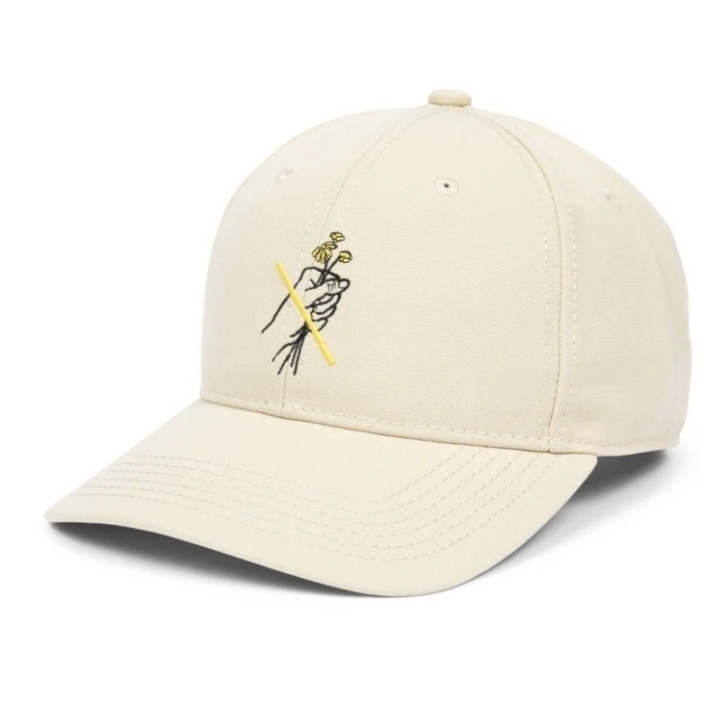 Crony X Do Not Pick Them Dad Hat Khaki Tan Recycled‎ Polyester UD002KH OS Cap